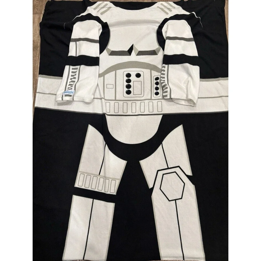 Stormtrooper Star Wars Snuggie. One‎ Size Fits Most Adults. Disney Blanket. EUC